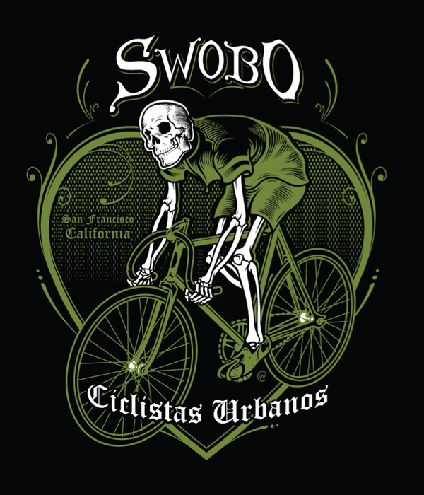 Swobo Ciclistas Urbanos tee